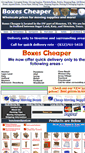 Mobile Screenshot of boxescheaper.com